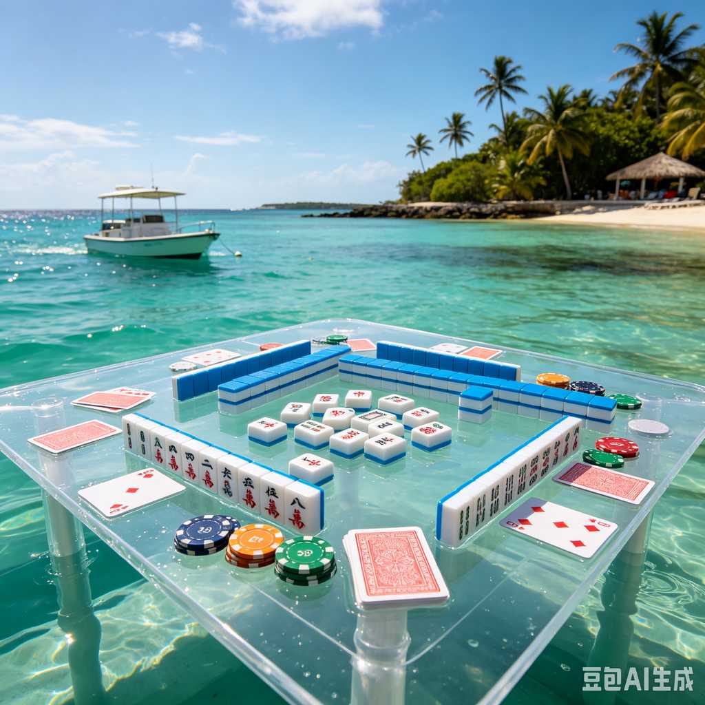 blue mahjong tiles