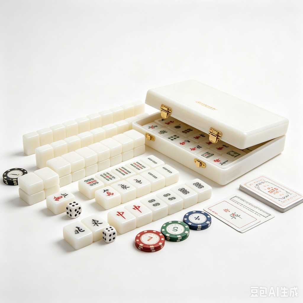 fine carving mahjong set