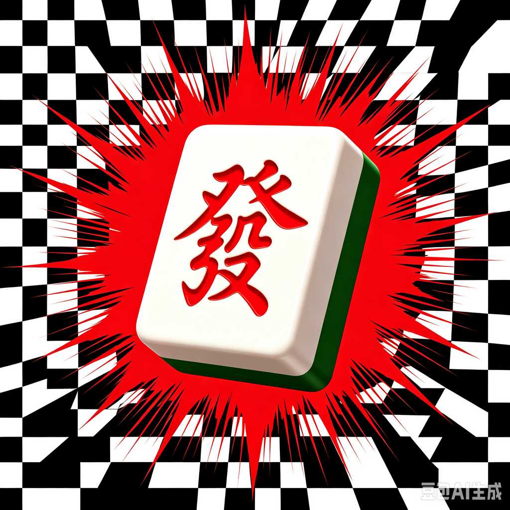 trendy color mahjong set