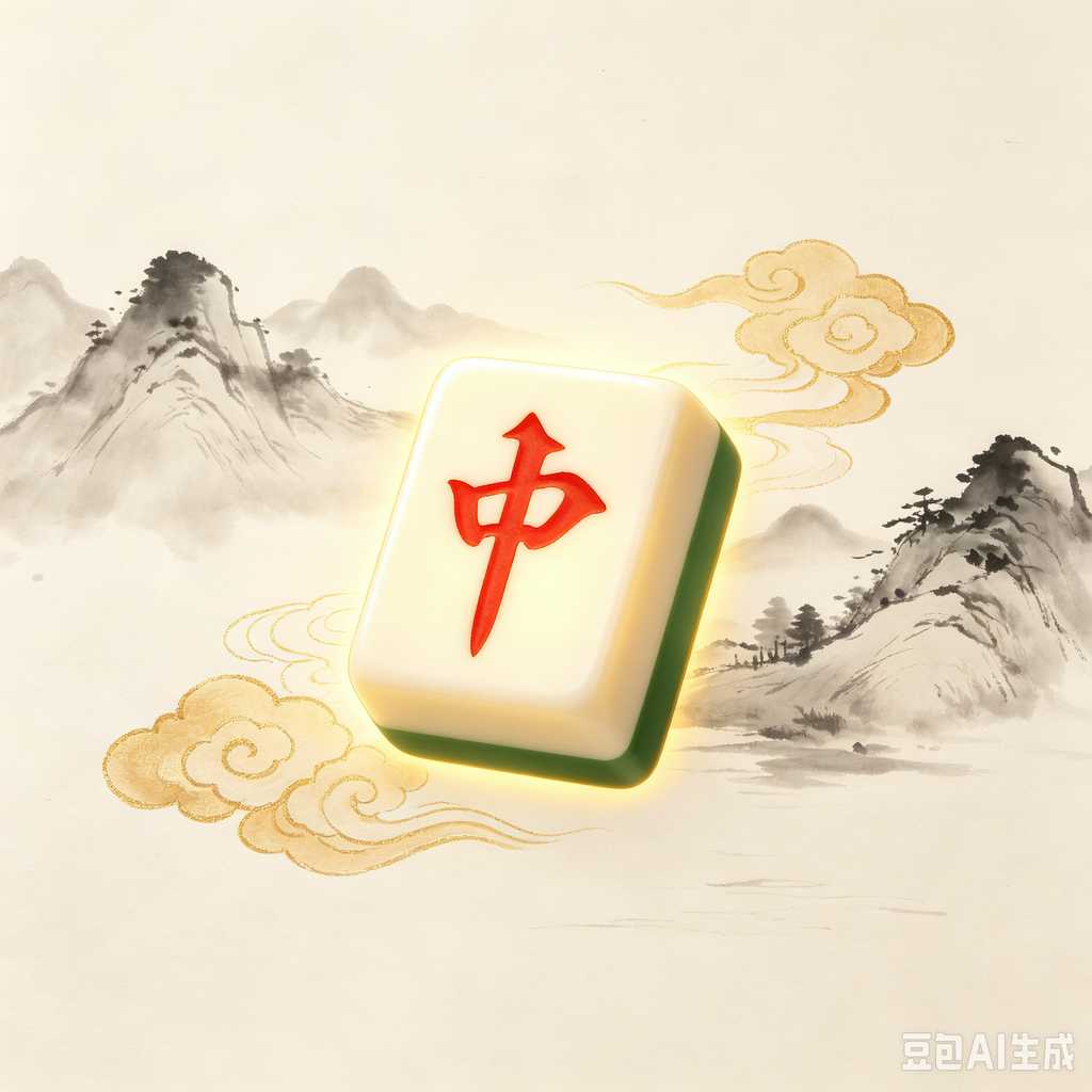 luggage portable mahjong tiles