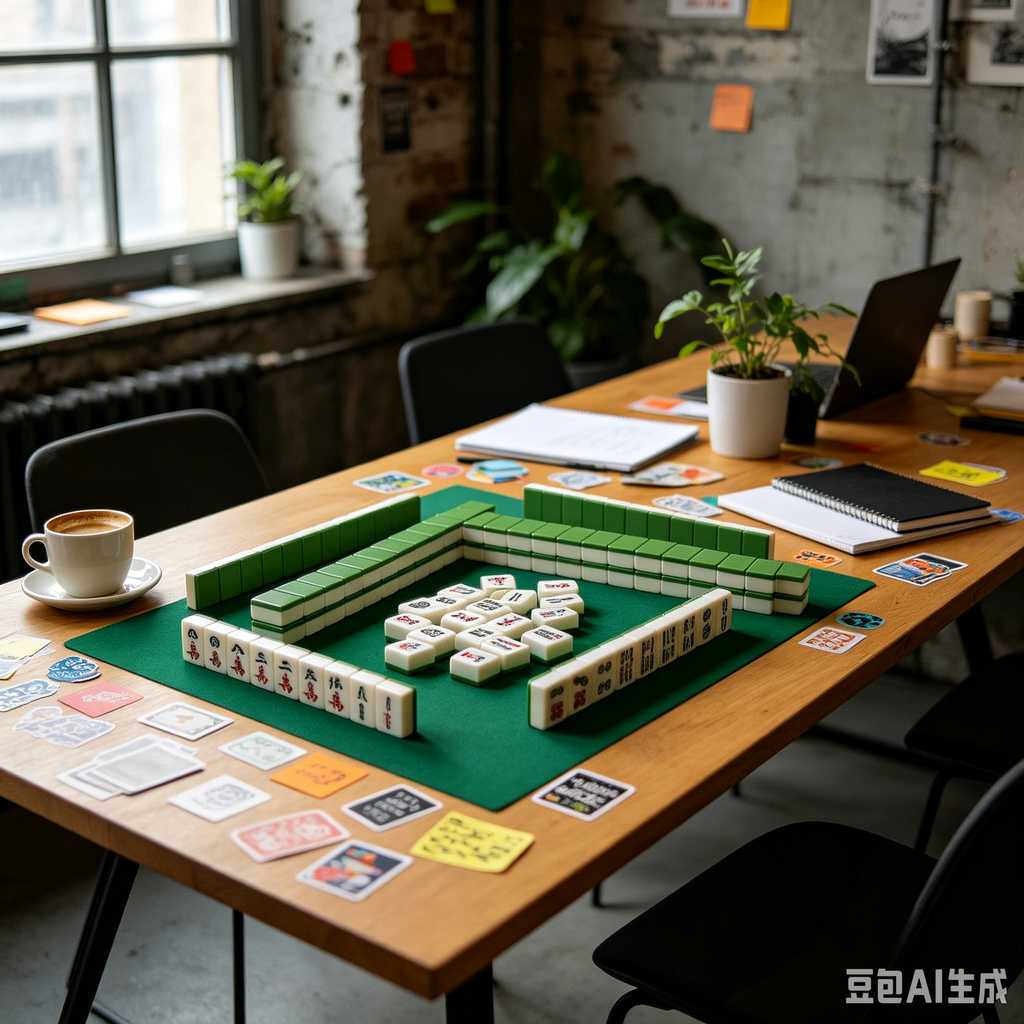 real wood mahjong set