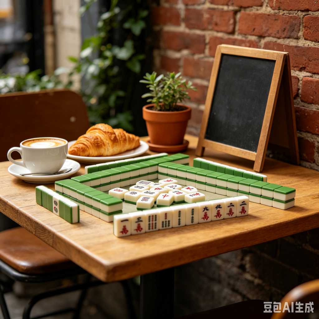 multi color mahjong set custom